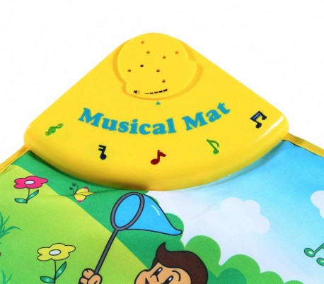 121775 Alfombra musical juego interactivo BABY FARM con melodías 75x50 cm