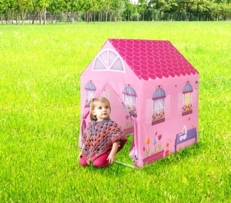 167117 Casita tienda de campaña para niños 102 x  72 x 95 cm fácil de montar