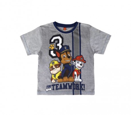 SS17PP1 Pijama de verano para niños modelo PAW PATROL talla de 2 a 6 años