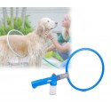 370014 Innovador sistema de limpieza pera perros WASH DOG redondel 360°