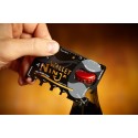 18 en 1 kit multi herramienta de cartera para la supervivencia ninja wallet