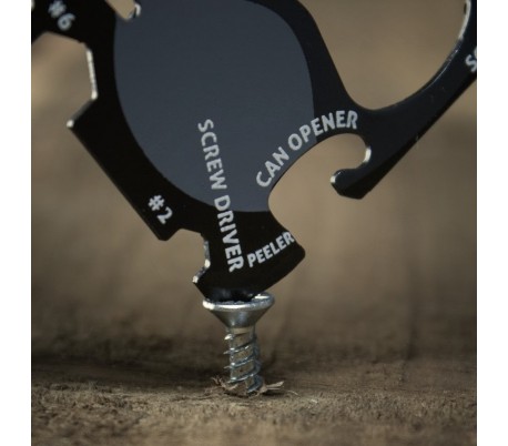 18 en 1 kit multi herramienta de cartera para la supervivencia ninja wallet