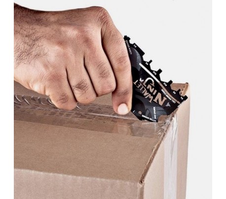 18 en 1 kit multi herramienta de cartera para la supervivencia ninja wallet