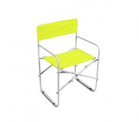 Silla plegable de acero modelo COVERI MARE colores surtidos 79x30x46.5 cm