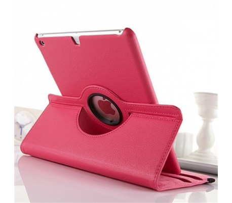 funda compatible para iPad  2-3-4 piel sintética rotación 360º soporte 