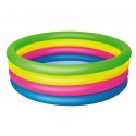51117 Piscina inflable de arcoiris Bestway 4 anillos 157 x 46 cm 