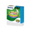 51117 Piscina inflable de arcoiris Bestway 4 anillos 157 x 46 cm 