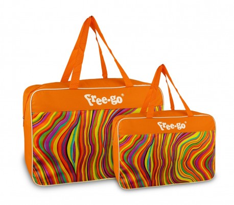 375815 Doble bolsa térmica free-go modelo Summer Wave doble asa