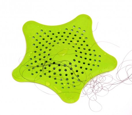 4345 Kit de 2 filtros con ventosa recoge suciedad y pelos para pica y ducha