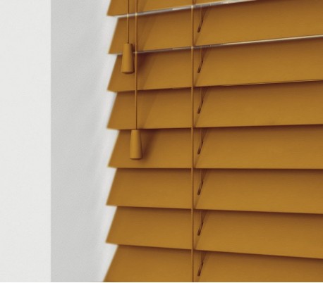 032042 Persiana veneciana para interiores 80 x 160 cm de aluminio efecto madera