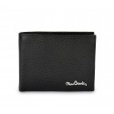 8866 TILAK11 Cartera para hombre de cuero genuino con portamonedas PIERRE CARDIN
