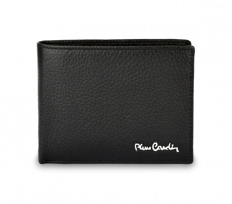 8805 TILAK1 Cartera para hombre de cuero genuino PIERRE CARDIN con porta monedas
