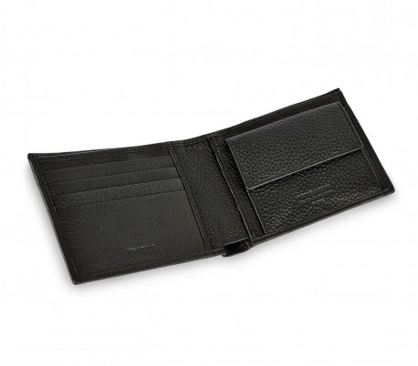 8805 TILAK1 Cartera para hombre de cuero genuino PIERRE CARDIN con porta monedas