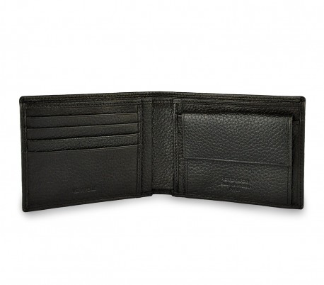 8805 TILAK1 Cartera para hombre de cuero genuino PIERRE CARDIN con porta monedas