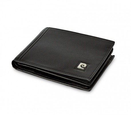 8866 TILAK08 Cartera para hombre de cuero genuino PIERRE CARDIN con portamonedas