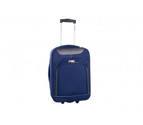 161038 Trolley de tela equipaje de mano PIERRE CARDIN 46 x 33 x 16.5 cm