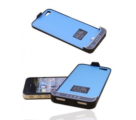Funda cargador compatible con iPhone 5 / 5s / 5c 2500 mAh
