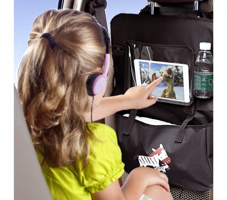 4222 Organizador para el asiento del coche multiusos con apartado para tablet