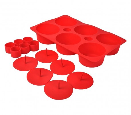 Cupcake secret molde para pasteles muffin buñuelos silicona