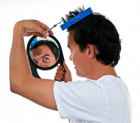 4329 Set 2 trimmer para cortar el pelo y las puntas con nivel burbuja incluido