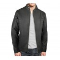 Chaqueta casual negra para hombre NWE BRAMS L-179 mod. CASEY slim fit