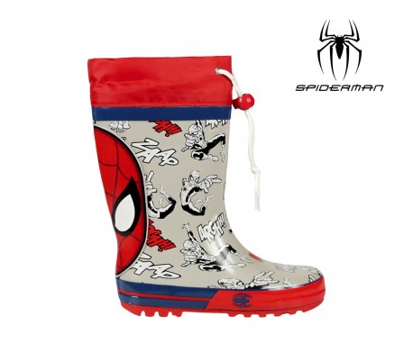 23-1841 Botas de agua para niños motivo SPIDERMAN tallas de la 24 a la 31