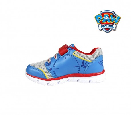 23-2650 Zapatillas deporte para niño Chase Paw Patrol cierre velcro FULL PRINT