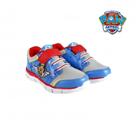 23-2650 Zapatillas deporte para niño Chase Paw Patrol cierre velcro FULL PRINT
