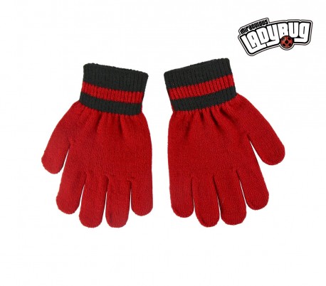 22-2541 Pack 3pz completo para invierno motivo LADY BAG Gorro guantes y bufanda