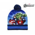 22-2543 Pack 3pz completo para invierno motivo AVENGERS Gorro guantes y bufanda