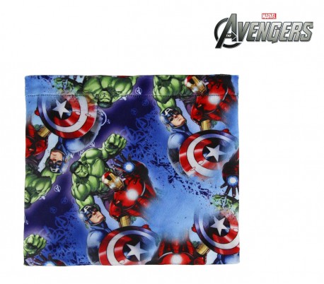 22-2543 Pack 3pz completo para invierno motivo AVENGERS Gorro guantes y bufanda