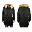 D-201 Chaqueta parka para hombre Z-DESIGN mod. WINTER COOL con capucha de pelo