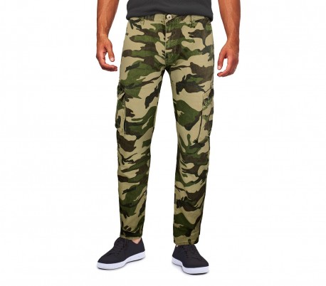 LC-22 Pantalón para hombre NEW BRAMS modelo camuflaje con bolsillos laterales