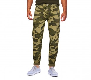 LC-22 Pantalón para hombre NEW BRAMS modelo camuflaje con bolsillos laterales