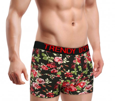 5839  Boxer para hombre mod. EXPLOSIVE FLOWER en 4 colores y varias tallas
