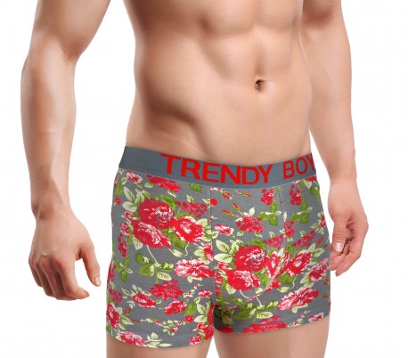 5839  Boxer para hombre mod. EXPLOSIVE FLOWER en 4 colores y varias tallas