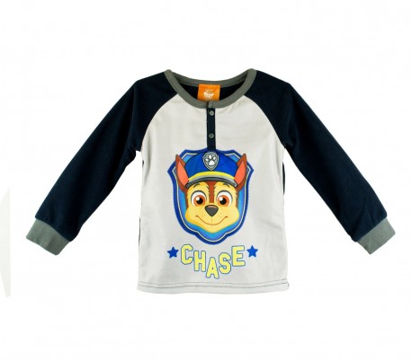 22-2292 Pijama de manga larga para niño de MICKEY MOUSE de 2 a 7 años de algodón