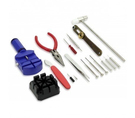 Kit 16 piezas de reparacion de relojes y...