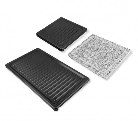 871101 Plancha multifuncional DICTROLUX 1200W con piedra para asar 