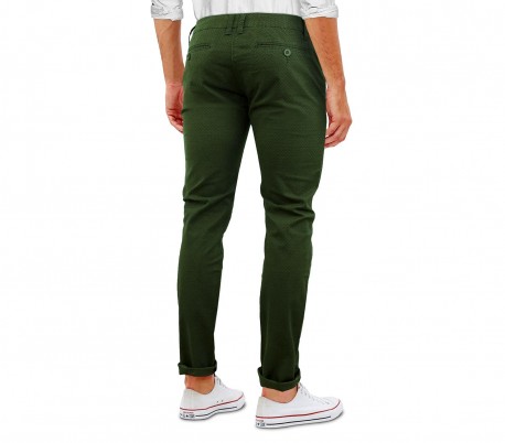 D1071 Pantalón chino 3-D JEANS para hombre mod. LINUX talla de la 44 a la 54
