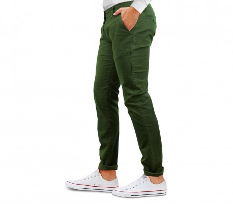 D1071 Pantalón chino 3-D JEANS para hombre mod. LINUX talla de la 44 a la 54