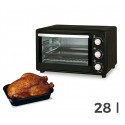 MB9828N Horno eléctrico multifuncional  1500W 28lt DCG temp. ajustable max. 230°
