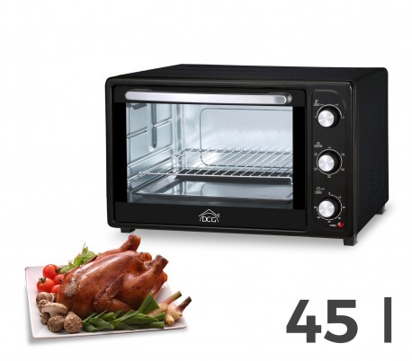 MB99845N Horno eléctrico multifuncional 2000W 45lt DCG termostato regulable