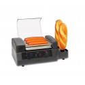 HDM5580N Máquina Hotdog Profesional DCG 180 W con 5 rodillos y 2 pinchos