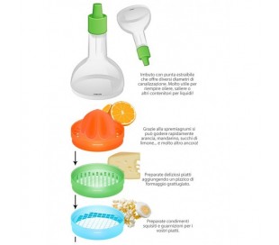 Botella multiusos para la cocina 8 accesorios útiles para... 2