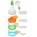 Botella multiusos para la cocina 8 accesorios útiles para cocinar