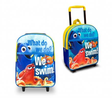 FD16106 Mochila carrito para colegio y ocio NEMO BUSCNDO A DORI 34x22x13 cm