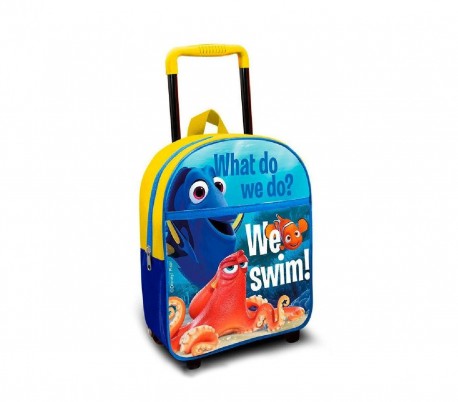 FD16106 Mochila carrito para colegio y ocio NEMO BUSCNDO A DORI 34x22x13 cm