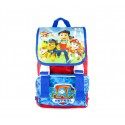 21-1416 Mochila escolar PAW PATROL Extensible con bolsillo frontal
