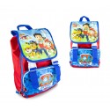 21-1416 Mochila escolar PAW PATROL Extensible con bolsillo frontal